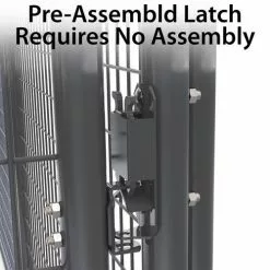 Master Paws 6' H X 5' W Commercial Grade Welded Wire Kennel Gate -Master Paws Sales Store 1711697 P ALT8