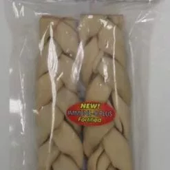 Master PawsÂ® 8" White Braided Sticks Dog Chews - 2 Ct'