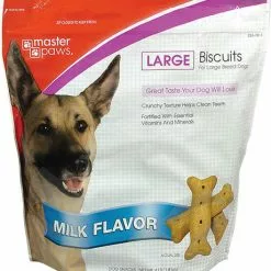 Master PawsÂ® Milk Biscuits For Large Breed Dogs 4 Lb