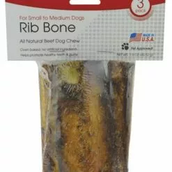 Master PawsÂ® Small Rib Bone Dog Treat - 3 Pack