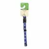 Master PawsÂ® Adjustable Reflective Blue Paw Print Dog Collar - Small -Master Paws Sales Store 2533222 CMYK