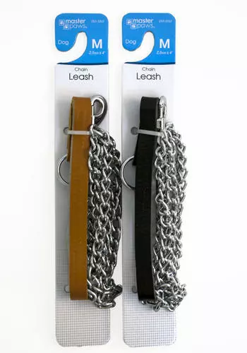 Master Paws® 4' Medium Chain Dog Leash - Assorted Colors 1 Master Paws® 4' Medium Chain Dog Leash - Assorted Colors