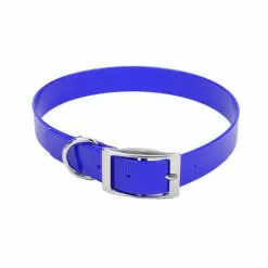 Master PawsÂ® Blue Waterproof Dog Collar - Small