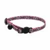 Master PawsÂ® 3/8" Fashion Pink Skull Adjustable Breakaway Cat Collar -Master Paws Sales Store 2533913