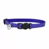 Master PawsÂ® 3/8" Reflective Blue Adjustable Breakaway Cat Collar -Master Paws Sales Store 2533914