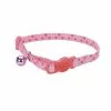 Master PawsÂ® 3/8" Fashion Pink Dot Adjustable Breakaway Cat Collar -Master Paws Sales Store 2533916 P SF1