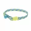 Master PawsÂ® 3/8" Blue Scales Fashion Adjustable Breakaway Cat Collar -Master Paws Sales Store 2533918