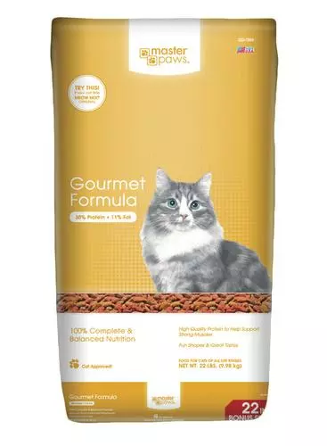 Master Paws® Gourmet Formula Cat Food - 22 Lbs 1 Master Paws® Gourmet Formula Cat Food - 22 Lbs