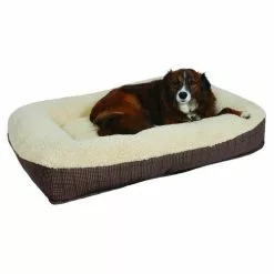Master PawsÂ® 36" X 27" Large Bolster Dog Bed - Assorted Colors -Master Paws Sales Store 2538006a P AP