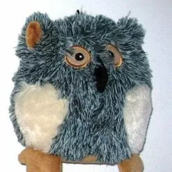 Master Paws® Gray Animal Plush Dog Toy - Assorted Styles 5 Master Paws® Gray Animal Plush Dog Toy - Assorted Styles -Master Paws Sales Store 2538141Owl