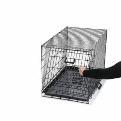 Master PawsÂ® Small Wire Dog Kennel - 24" X 17" X 20" -Master Paws Sales Store 2538440 3 P step3