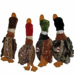 Master PawsÂ® Duck Plush Dog Toy With No Stuffing - Assorted