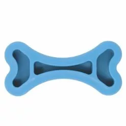 Master PawsÂ® High Impact Rubber Feeder Bone Dog Toy - 7.5"