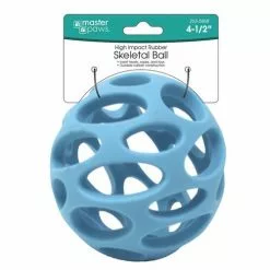 Master PawsÂ® High Impact Rubber Skeletal Ball Dog Toy - 4.5" -Master Paws Sales Store 575511 1